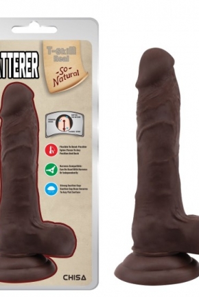 Flatterer Kkrdakl Gereki Dildo - 18.6cm Zenci